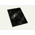 Eclipse Relief postcard set with sculpted monochrome design
