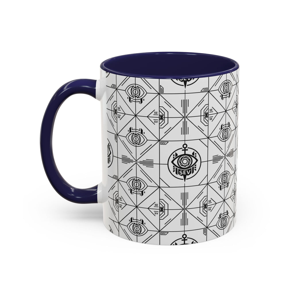 SEV ACCENT COFFEE MUG — PRECISION MONO BLACK — alternate view 21 of 68