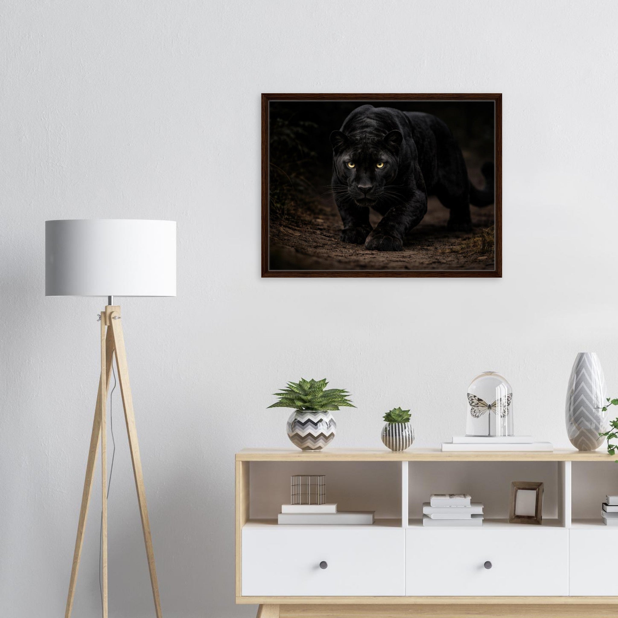 The Panther – Framed Canvas Edition — alternate view 3 of 6