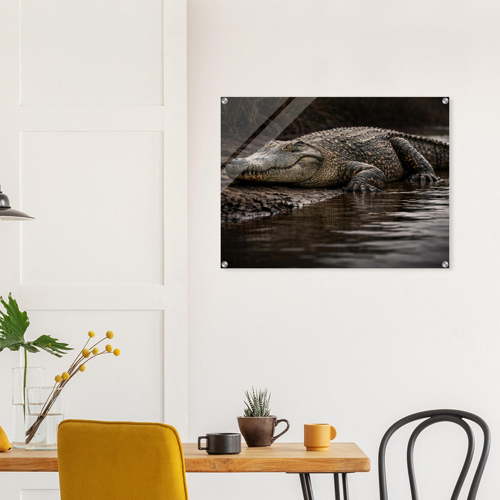 The Crocodile - Acrylic Gallery Print — alternate view 5 of 8