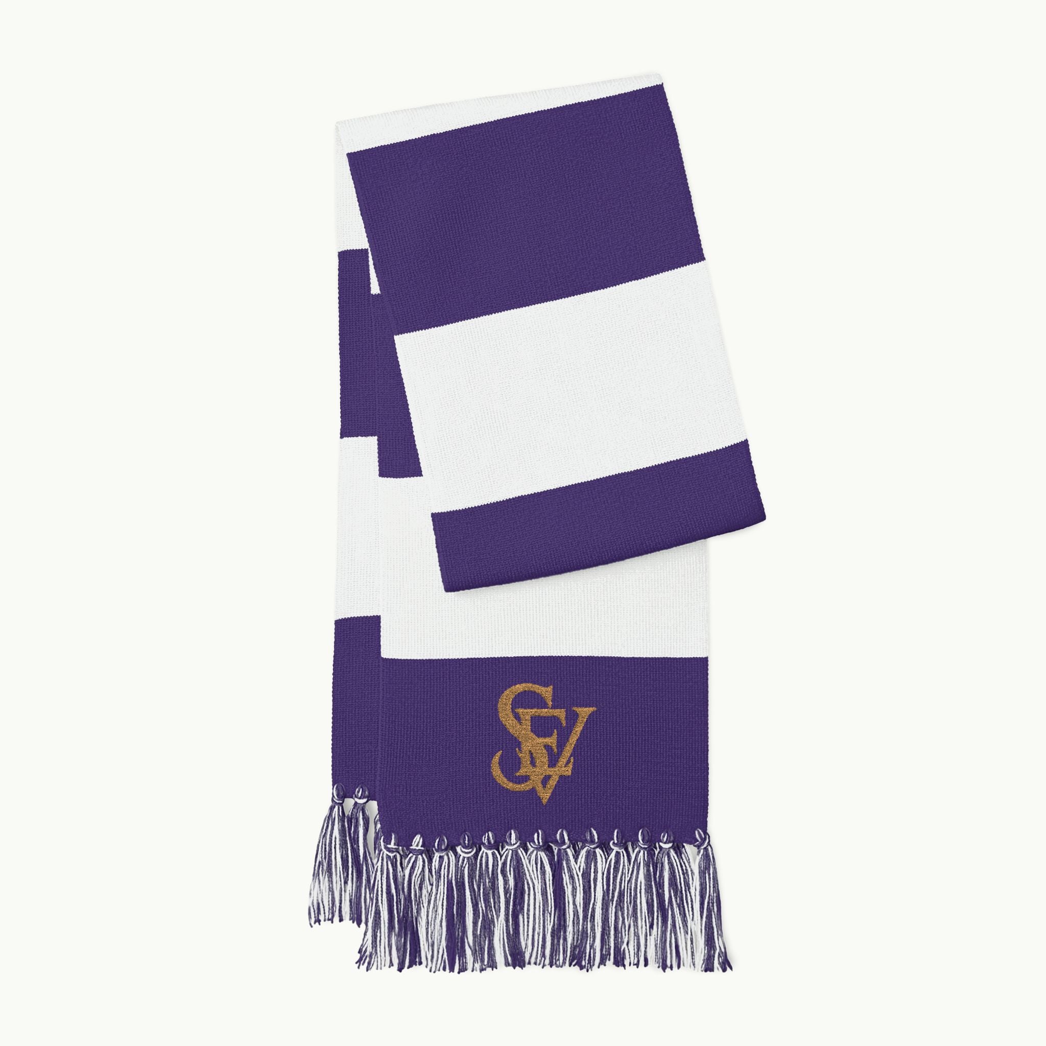 Spectator Scarf — SEV Gold Embroidery — alternate view 7 of 11