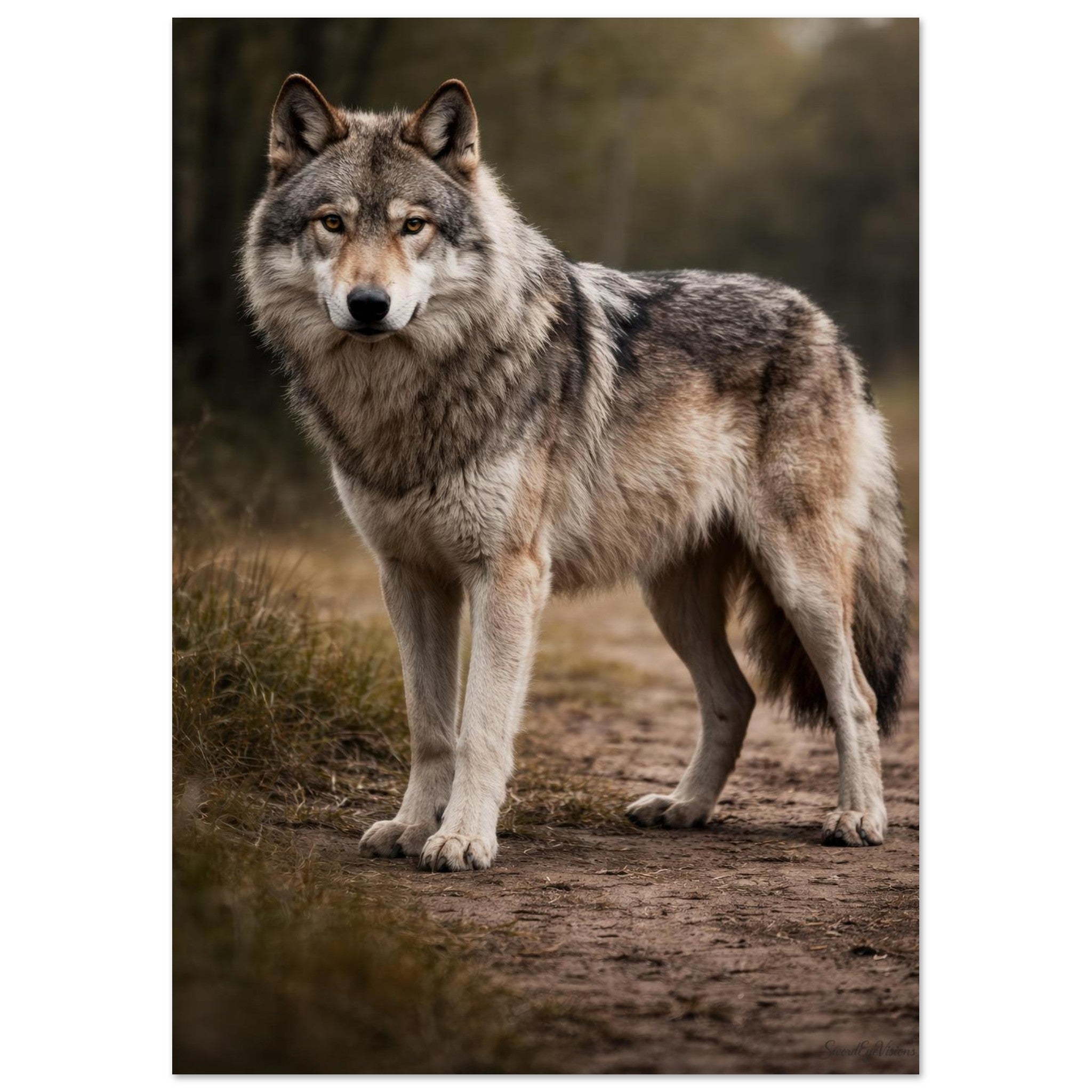 The Wolf — Unframed Fine Art Print — alternate view 2 of 7