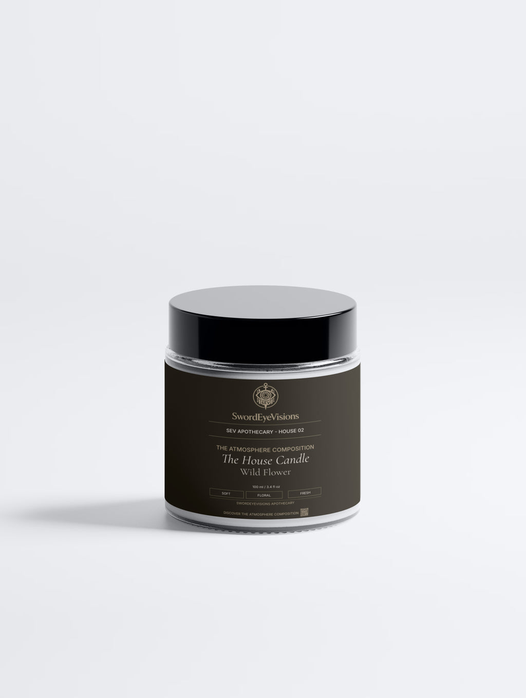 The House Candle, Wild Flower - SEV Apothecary — alternate view 2 of 2