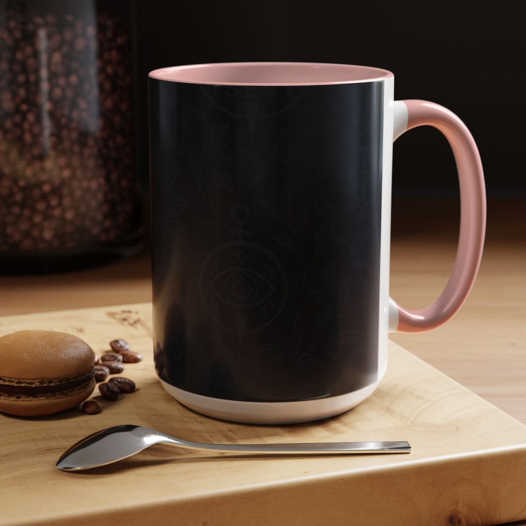 SEV ACCENT COFFEE MUG — MIDNIGHT NAVY FLORAL — alternate view 38 of 68