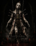 Crimson Reliquary — Poster Edition, protected web preview; watermark appears on display image only, not the supplied print
