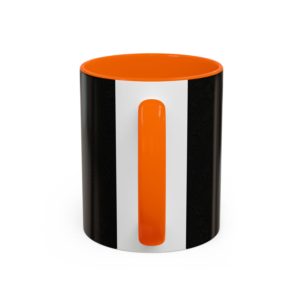 SEV ACCENT COFFEE MUG — NOIR GRAPHITE SUBTLE BOTANICAL — alternate view 49 of 68