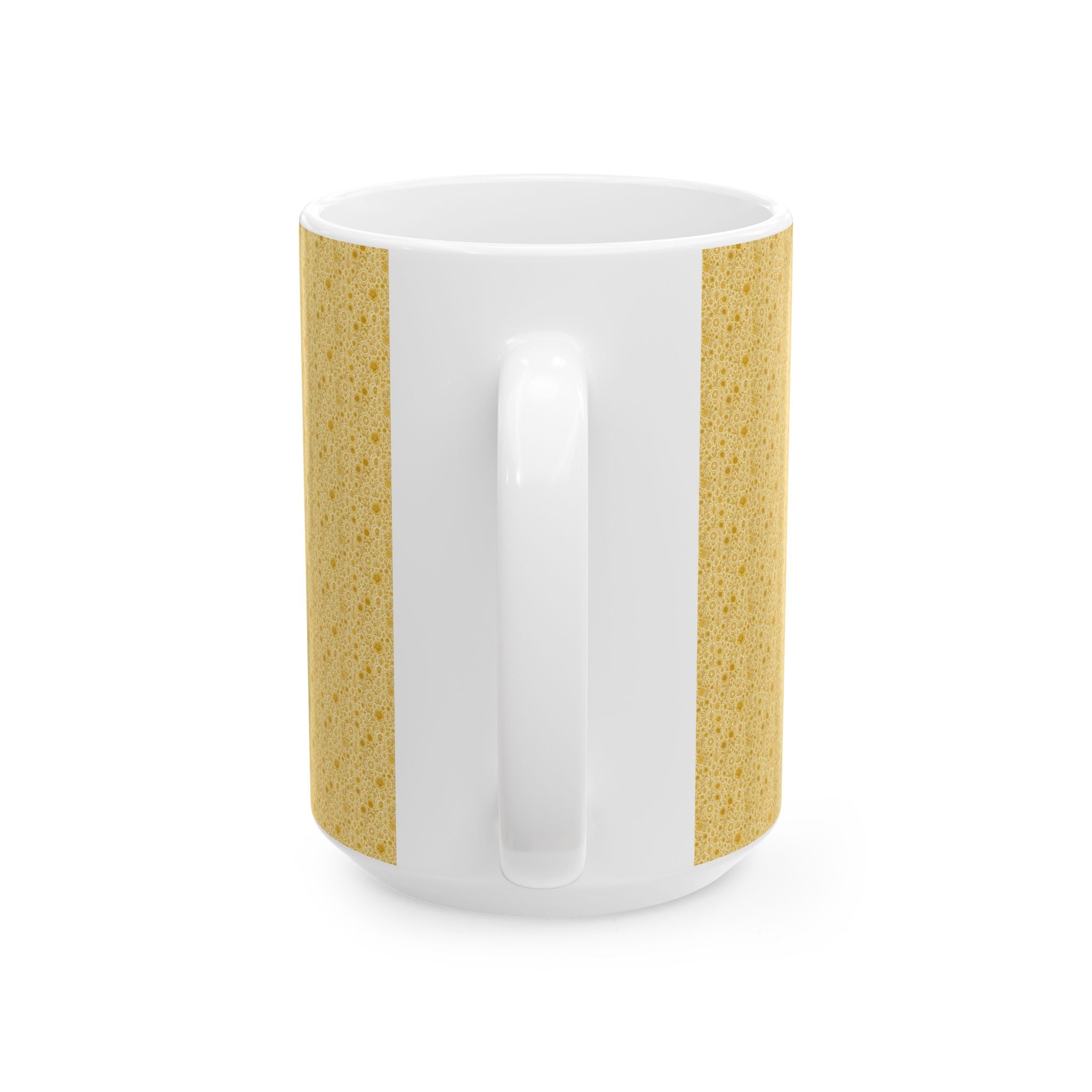SEV CERAMIC MUG — GOLDCREAM FLORAL — alternate view 6 of 7