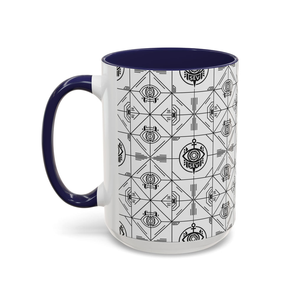 SEV ACCENT COFFEE MUG — PRECISION MONO BLACK — alternate view 33 of 68