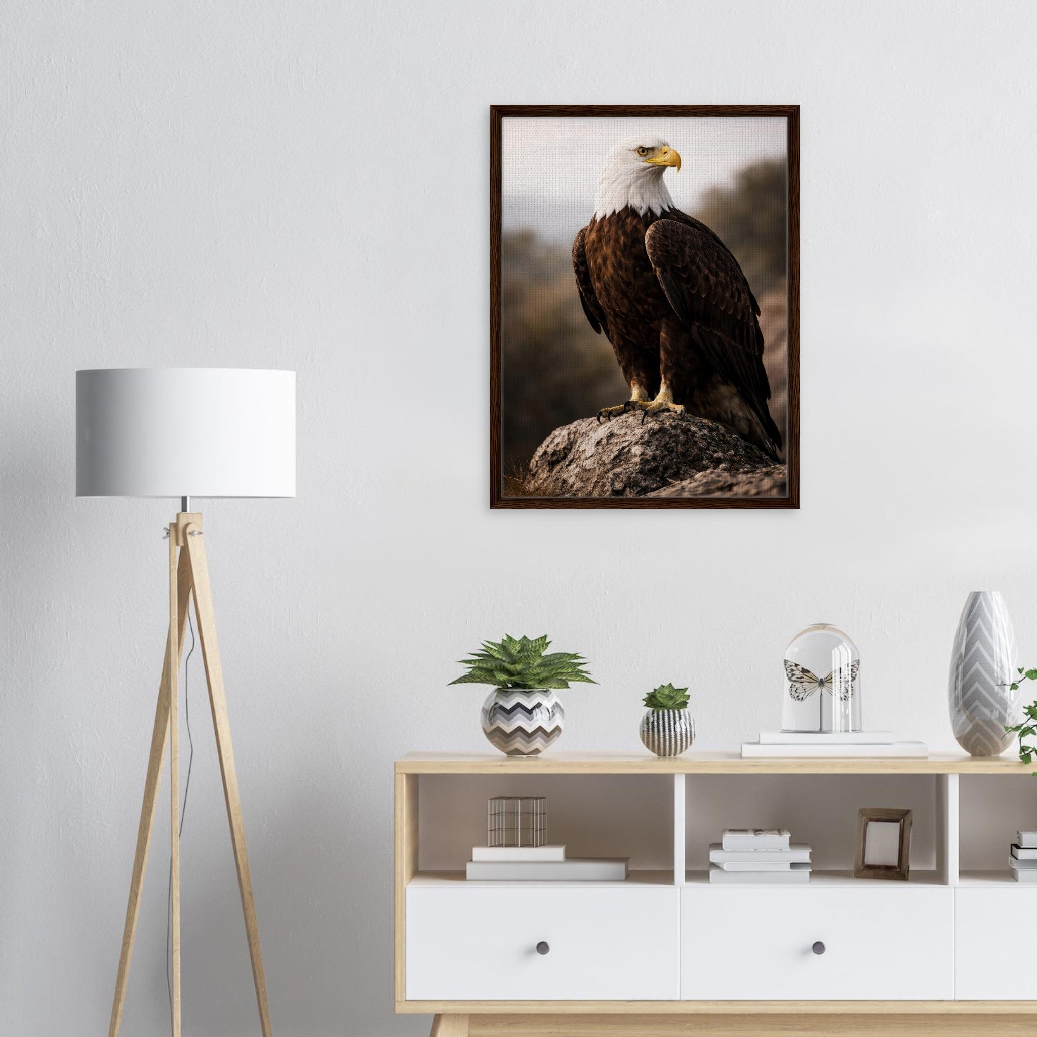 The Eagle – Framed Canvas Edition — alternate view 2 of 6
