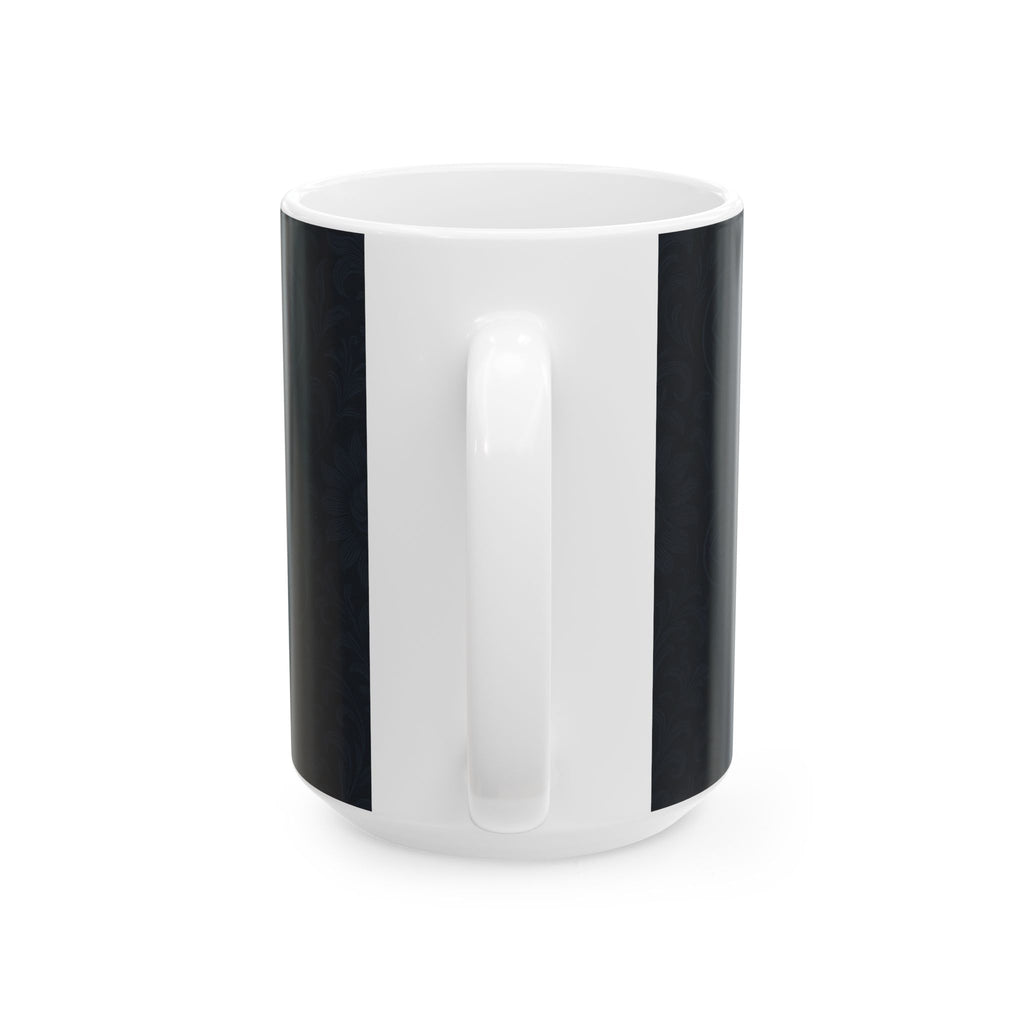 SEV CERAMIC MUG — MIDNIGHT NAVY FLORAL — alternate view 6 of 7
