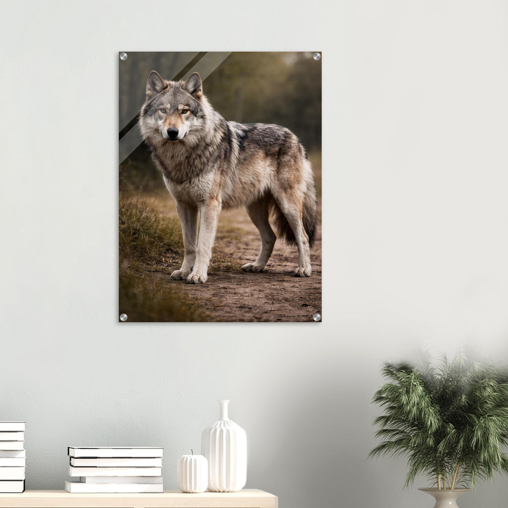 The Wolf — Acrylic Gallery Print — alternate view 3 of 7