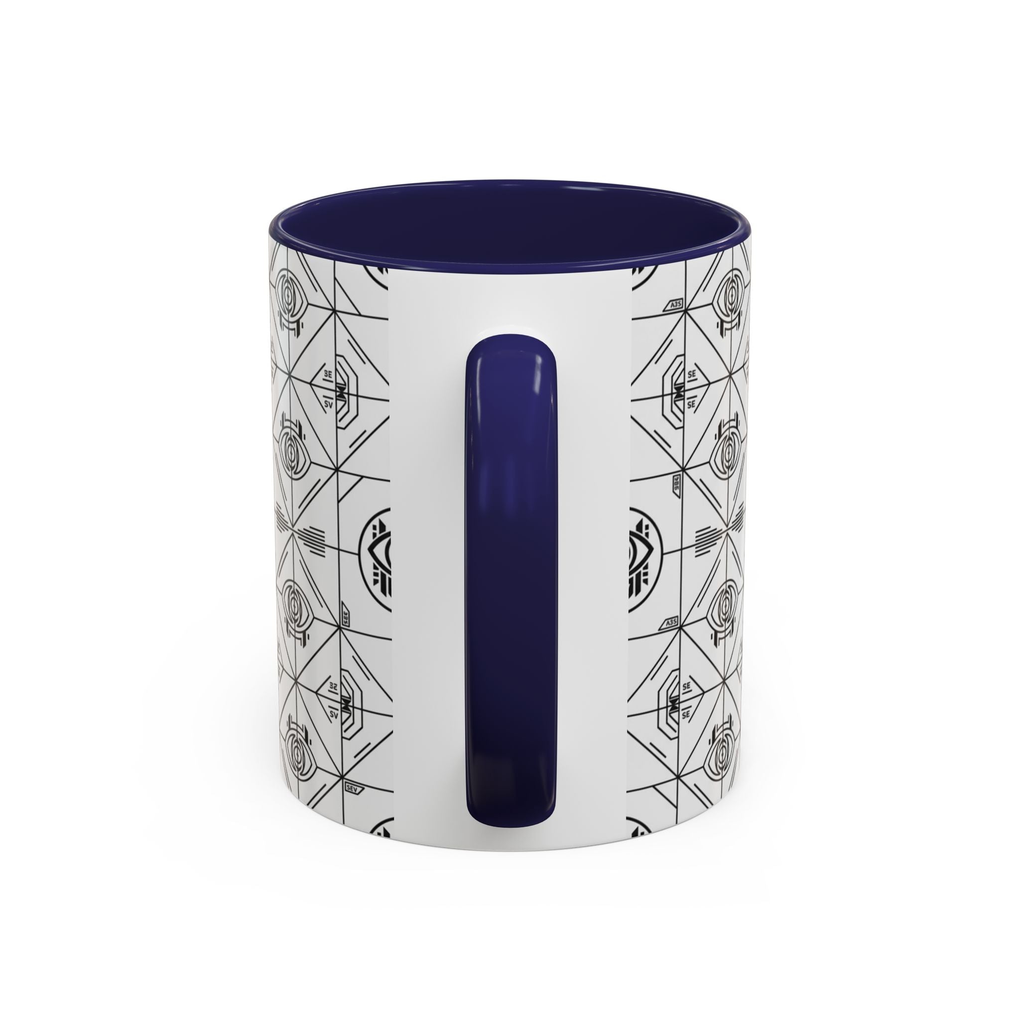 SEV ACCENT COFFEE MUG — PRECISION MONO BLACK — alternate view 22 of 68