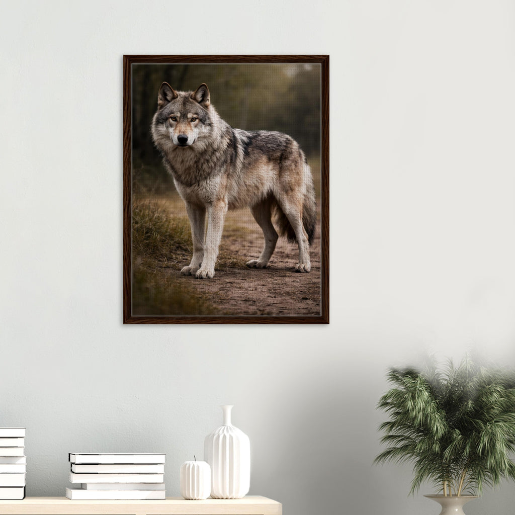 The Wolf – Framed Canvas Edition — alternate view 2 of 6
