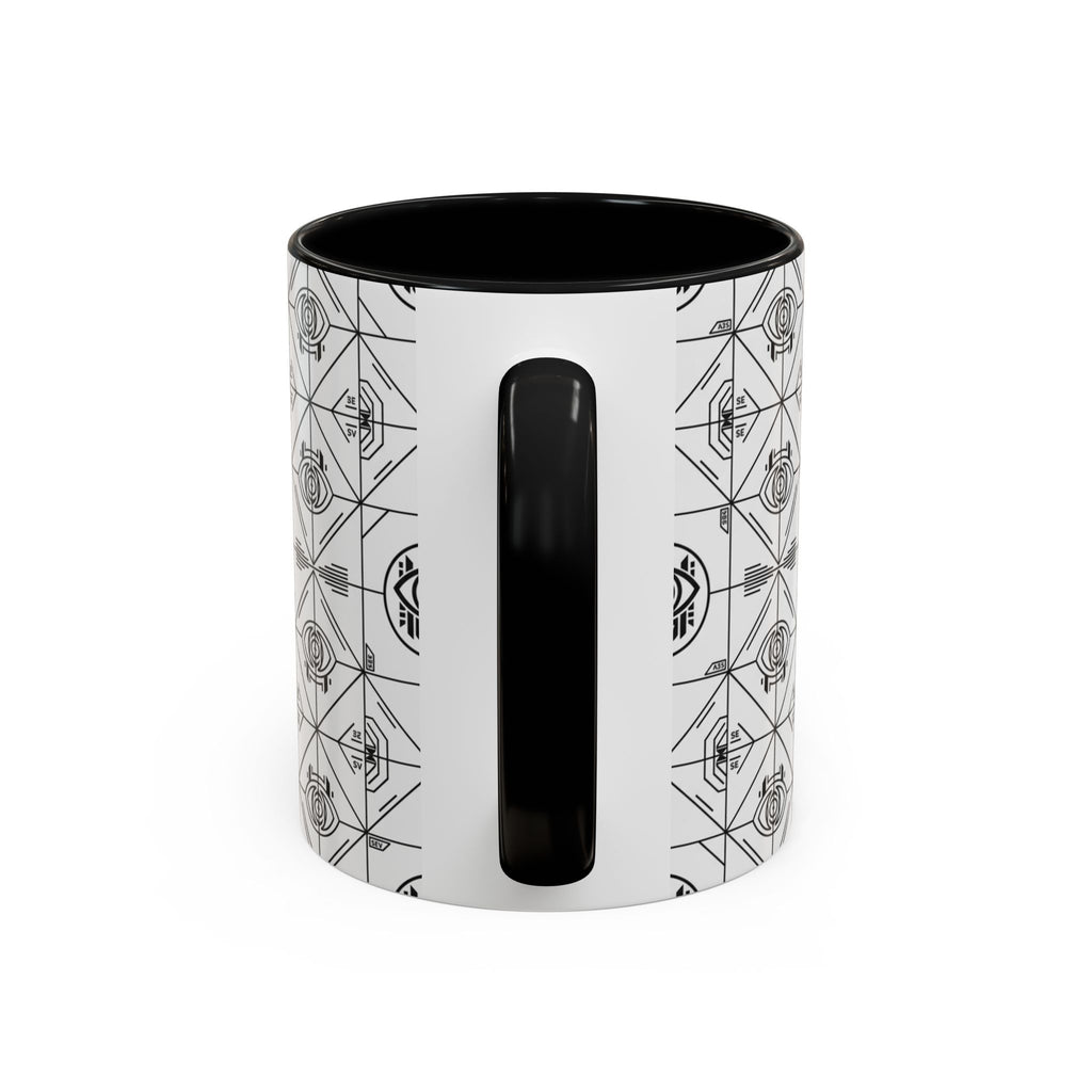 SEV ACCENT COFFEE MUG — PRECISION MONO BLACK — alternate view 2 of 68