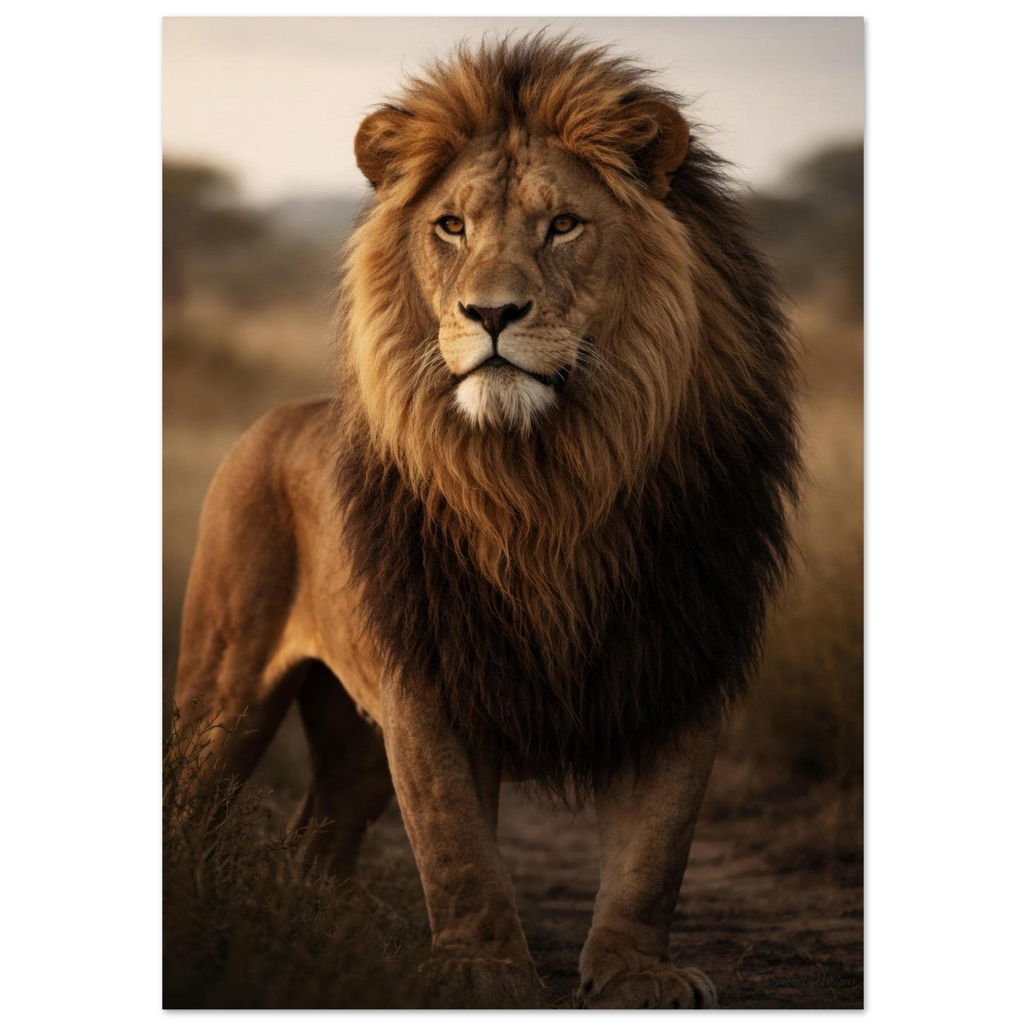 The Lion — Unframed Fine Art Print — alternate view 1 of 7