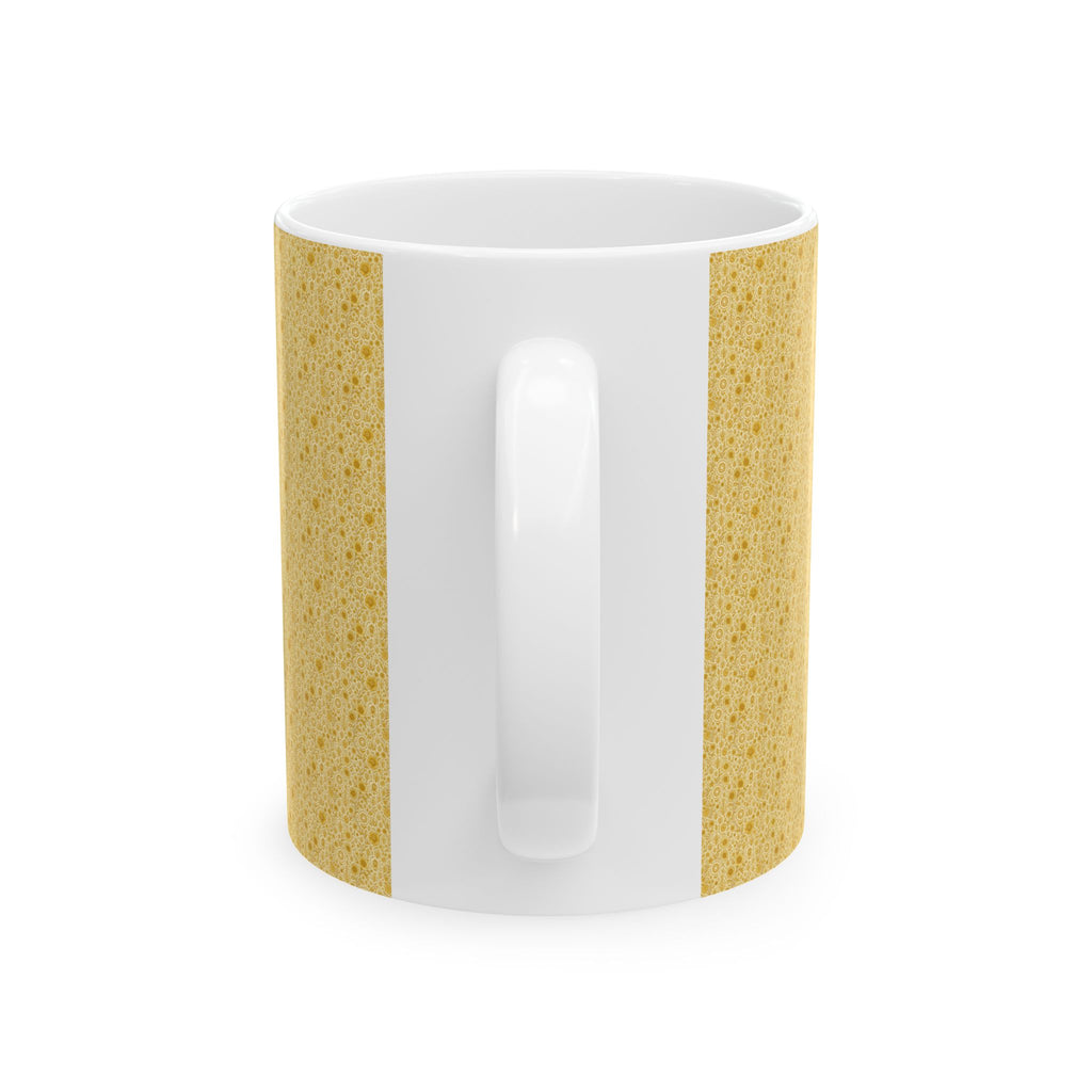SEV CERAMIC MUG — GOLDCREAM FLORAL — alternate view 4 of 7