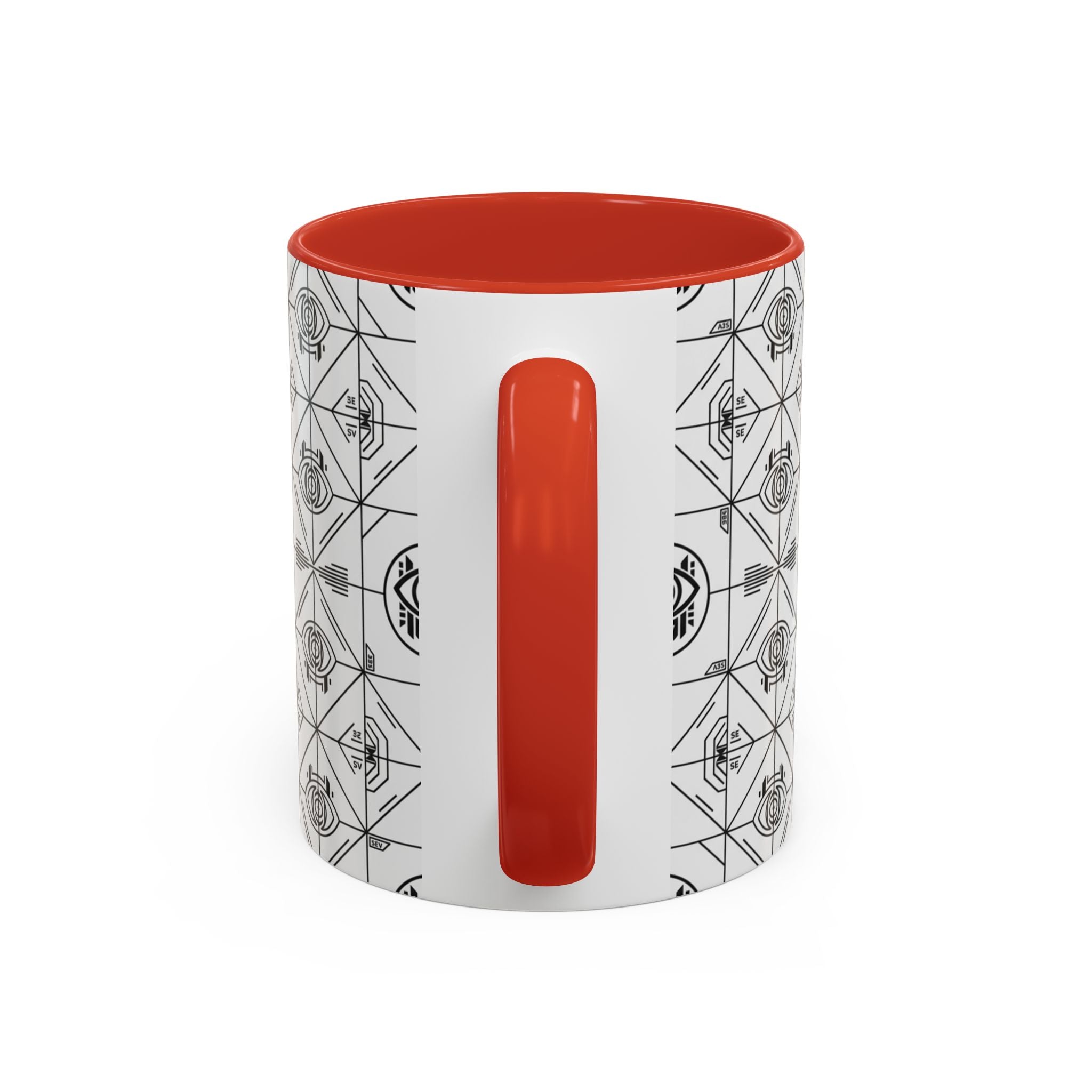 SEV ACCENT COFFEE MUG — PRECISION MONO BLACK — alternate view 28 of 68