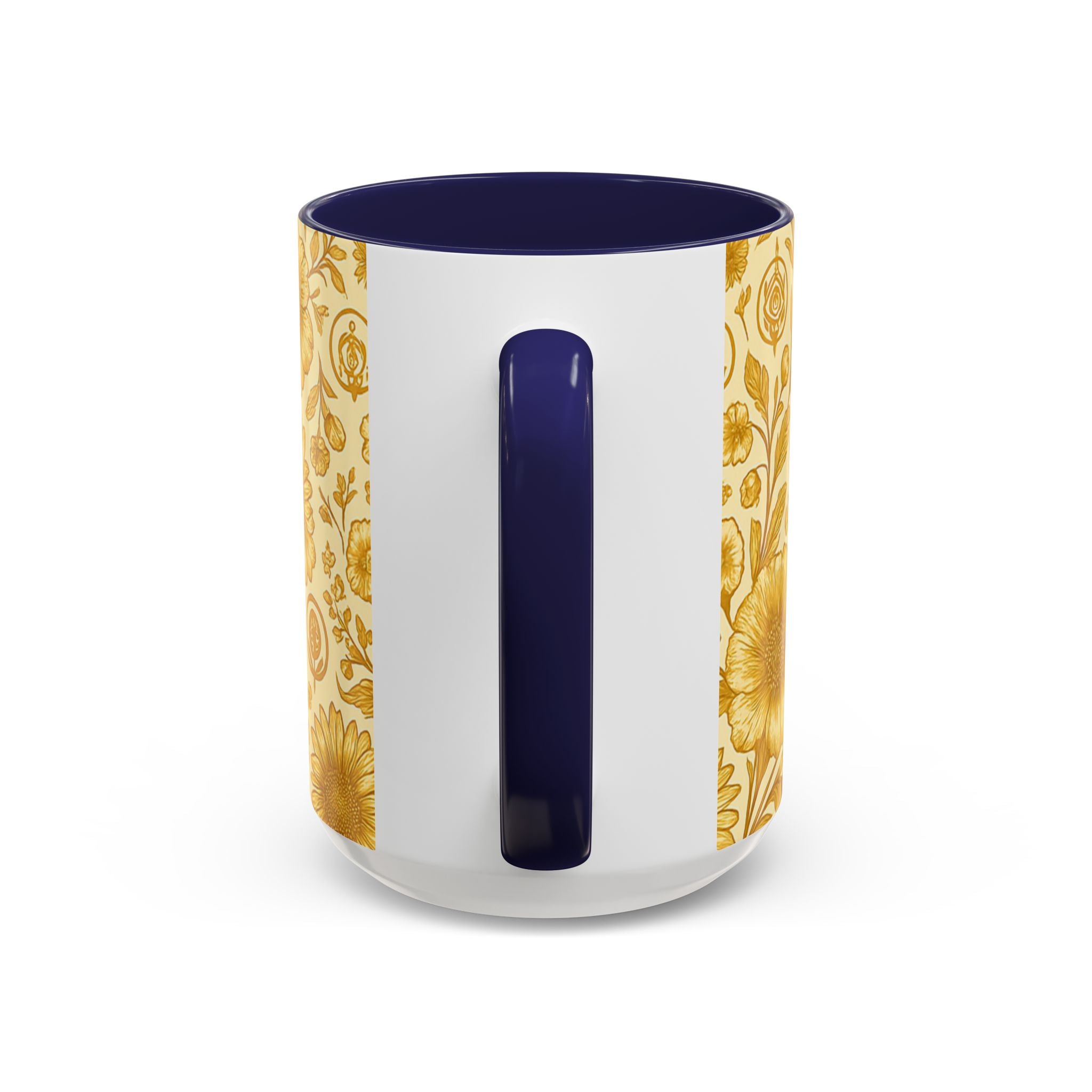 SEV ACCENT COFFEE MUG — GOLDCREAM FLORAL — alternate view 34 of 68