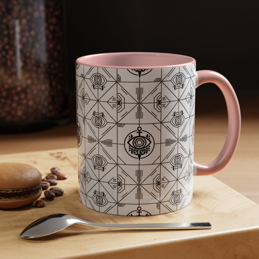 SEV ACCENT COFFEE MUG — PRECISION MONO BLACK — alternate view 26 of 68