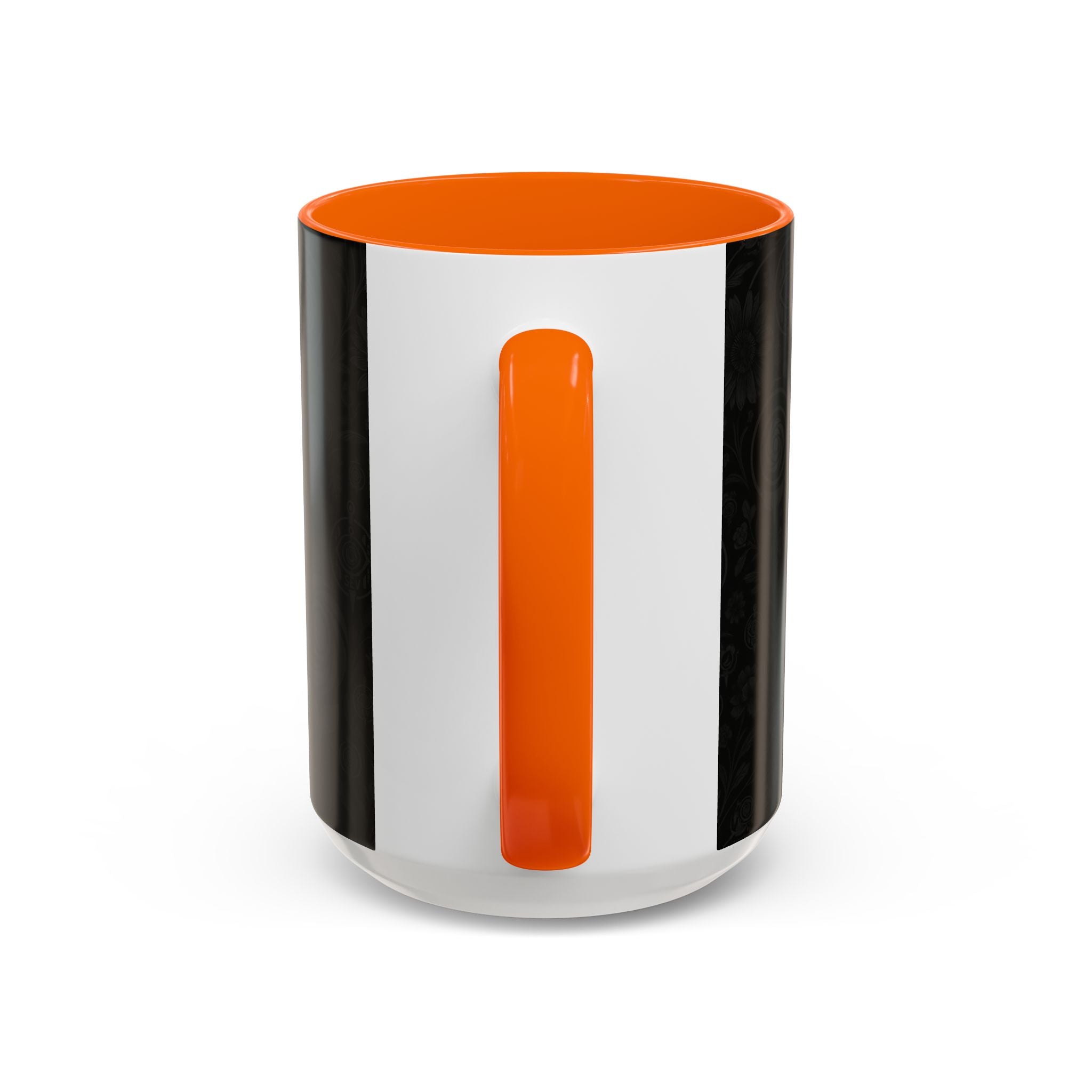 SEV ACCENT COFFEE MUG — COOL NOIR GRAPHITE FLORAL — alternate view 55 of 68