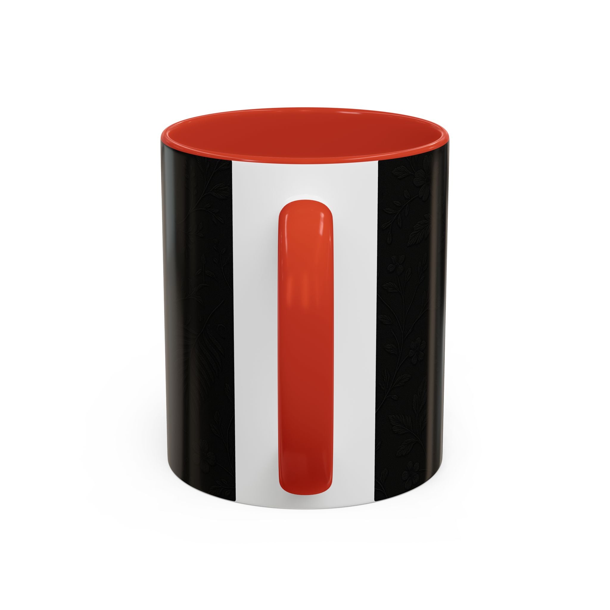 SEV ACCENT COFFEE MUG — NOIR GRAPHITE SUBTLE BOTANICAL — alternate view 28 of 68