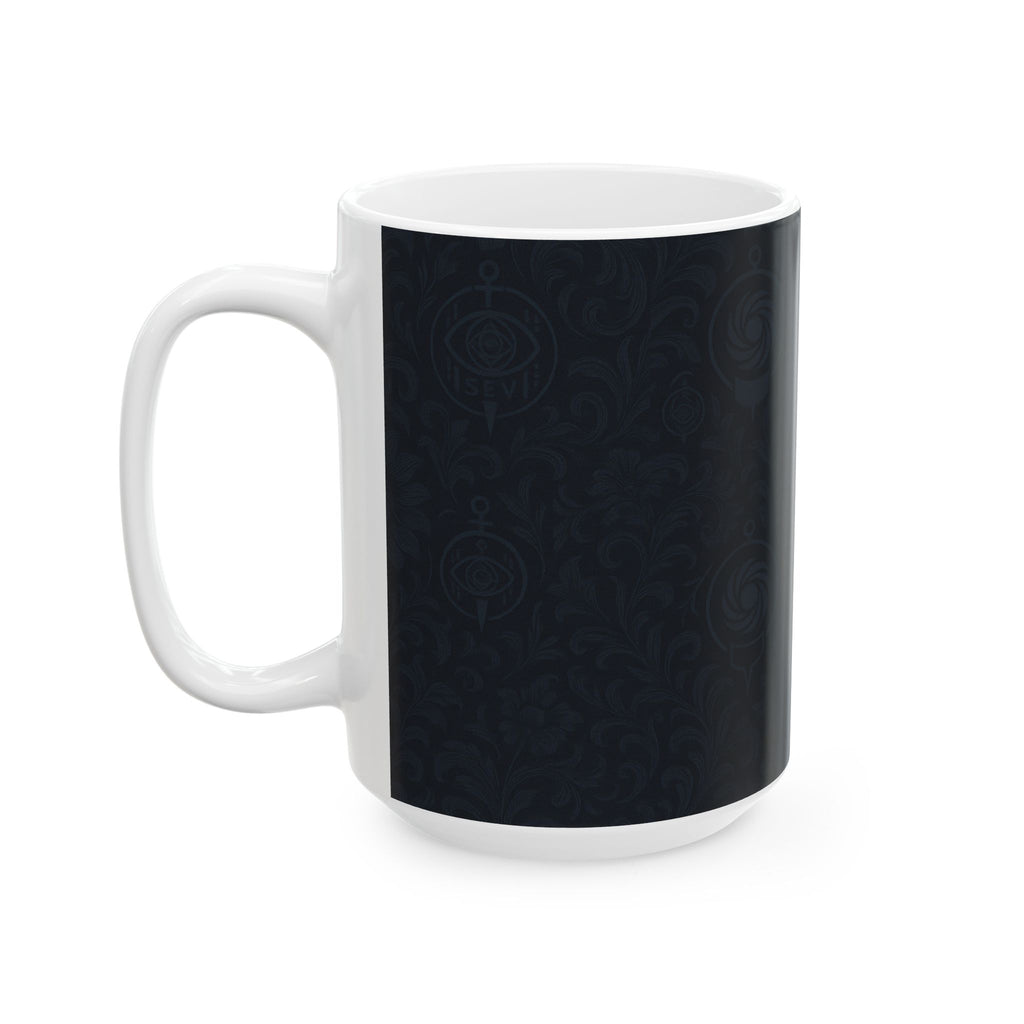 SEV CERAMIC MUG — MIDNIGHT NAVY FLORAL — alternate view 7 of 7