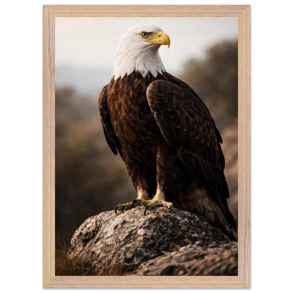 The Eagle — Framed Fine Art Print — Premium Wooden Frame — alternate view 4 of 9