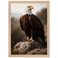 The Eagle — Framed Fine Art Print — Premium Wooden Frame — alternate view 4 of 9