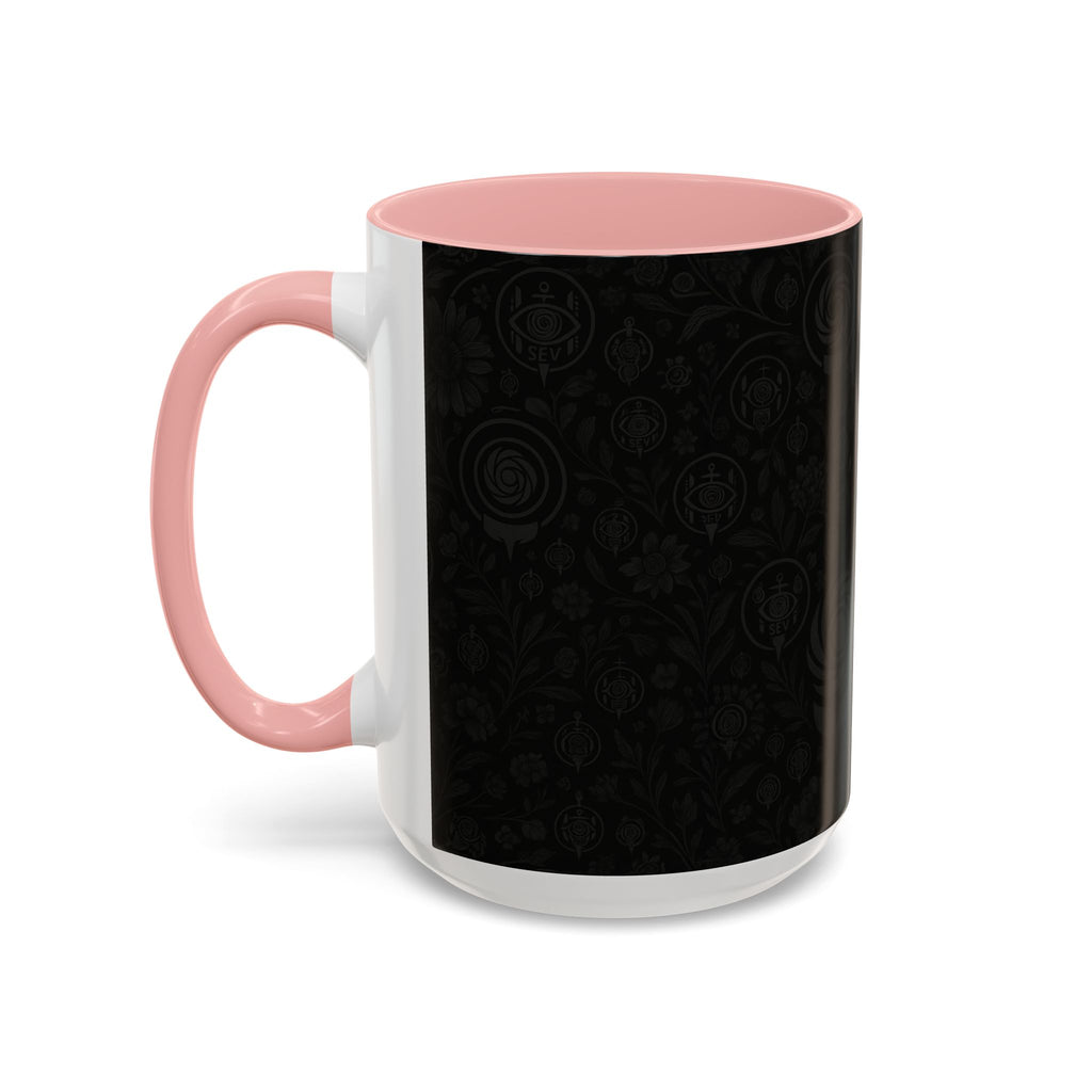 SEV ACCENT COFFEE MUG — COOL NOIR GRAPHITE FLORAL — alternate view 36 of 68