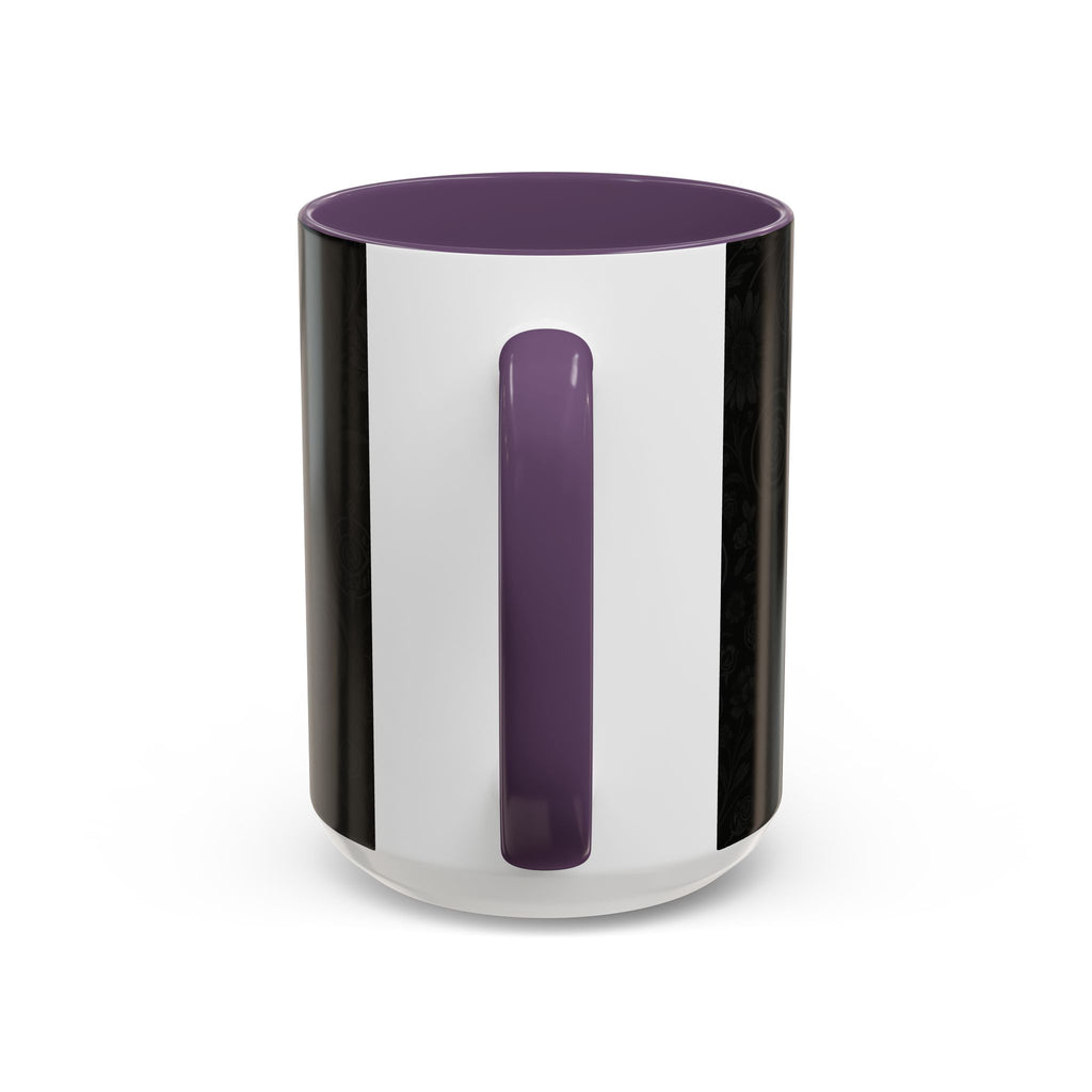 SEV ACCENT COFFEE MUG — COOL NOIR GRAPHITE FLORAL — alternate view 67 of 68