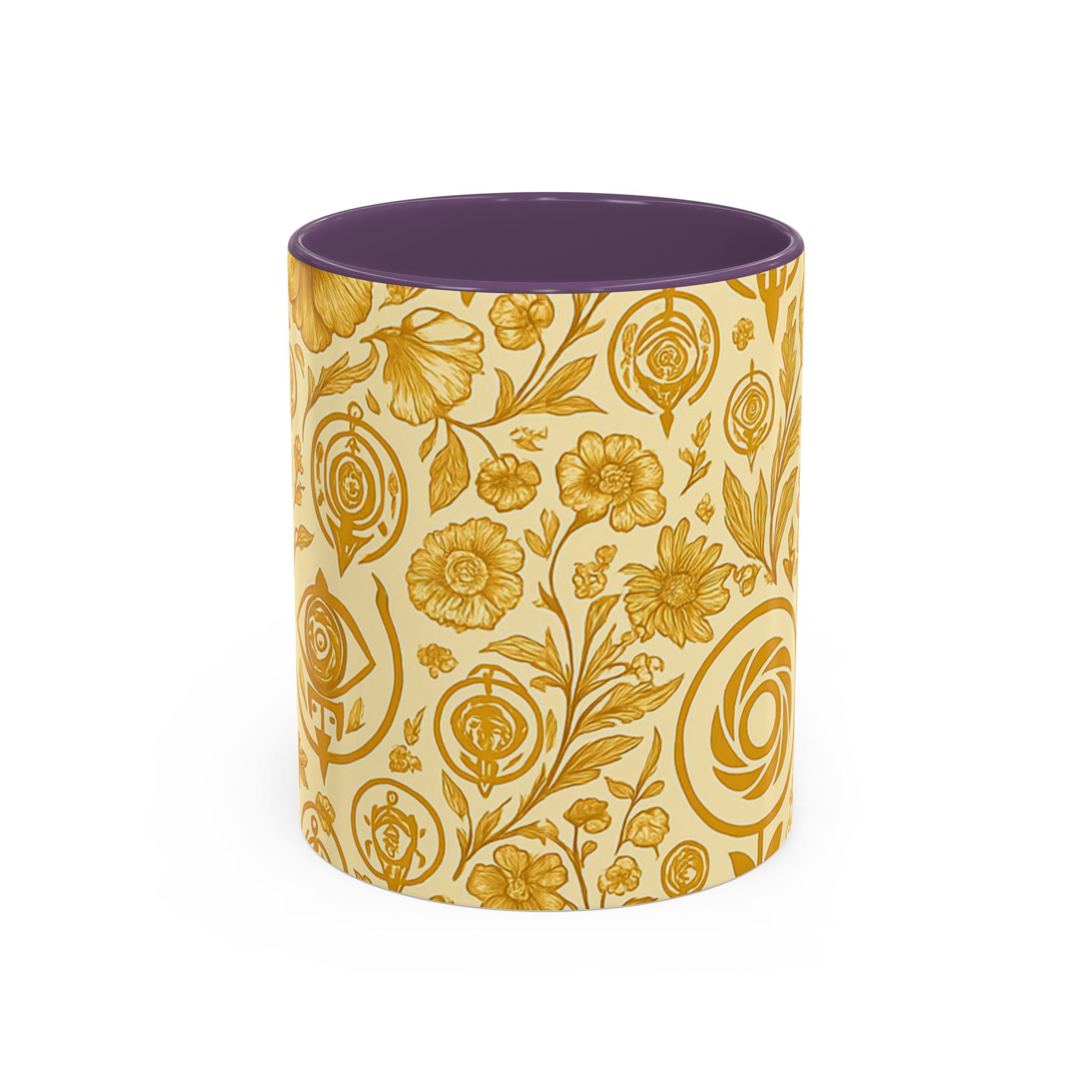 SEV ACCENT COFFEE MUG — GOLDCREAM FLORAL — alternate view 17 of 68