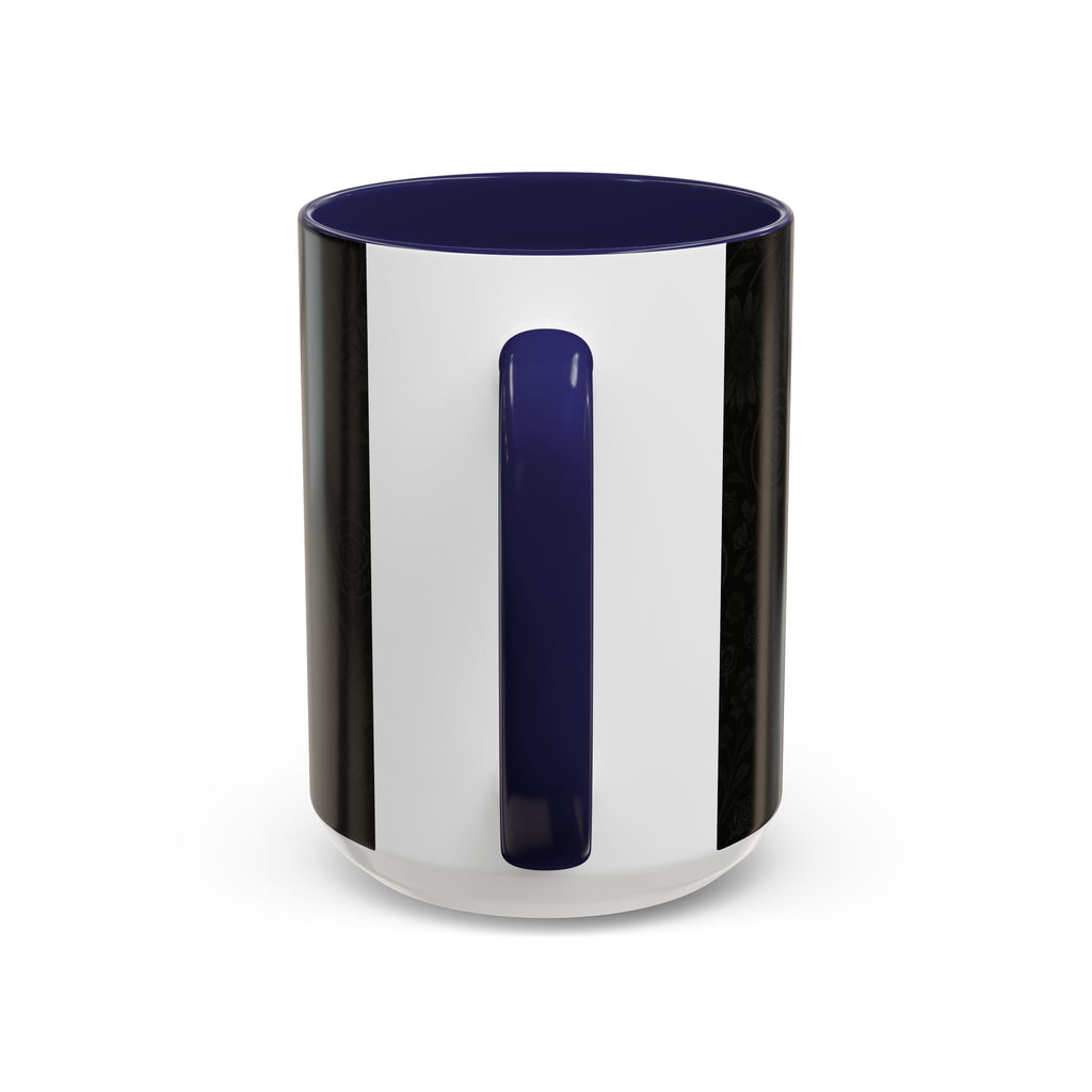 SEV ACCENT COFFEE MUG — COOL NOIR GRAPHITE FLORAL — alternate view 34 of 68