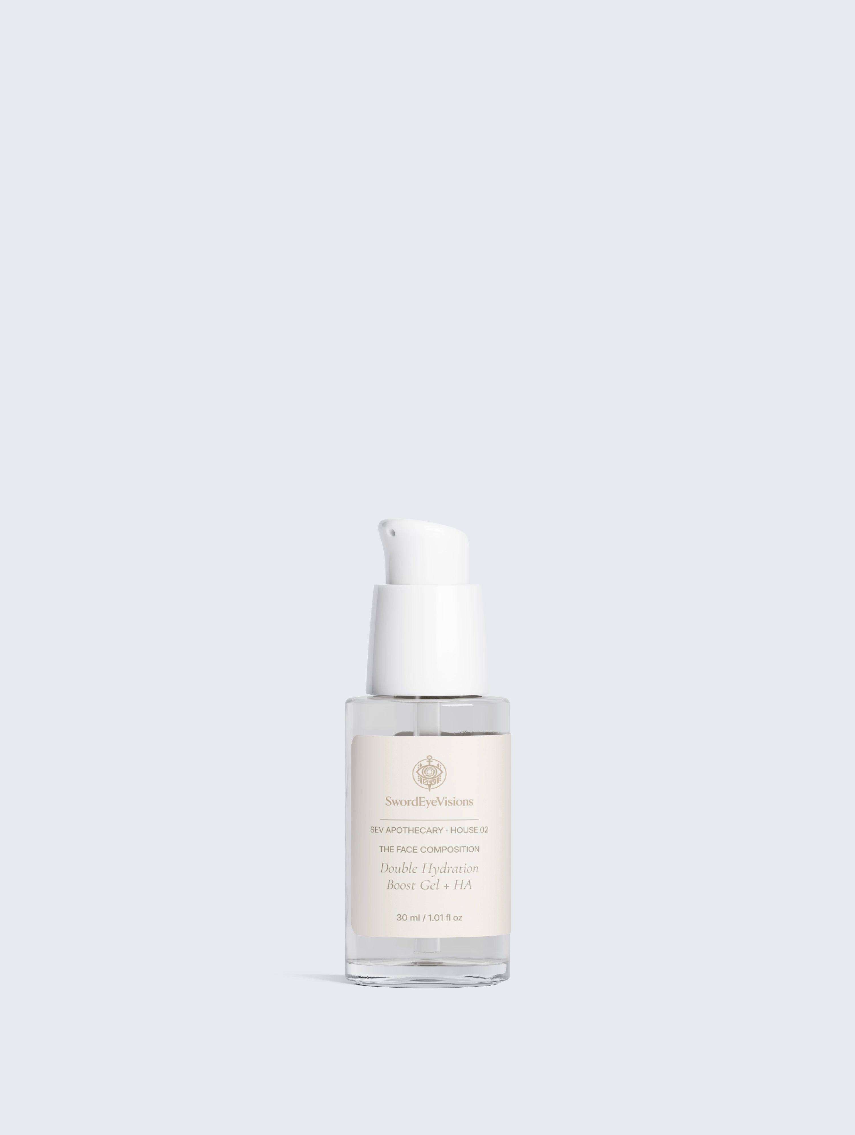 Double Hydration Boost Gel + HA, 30 ml — exact member of SEV Apothecary Ultimate Hydration Duo