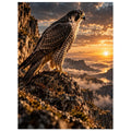 Falcon unframed fine art print, 30 × 40 cm — protected artwork preview