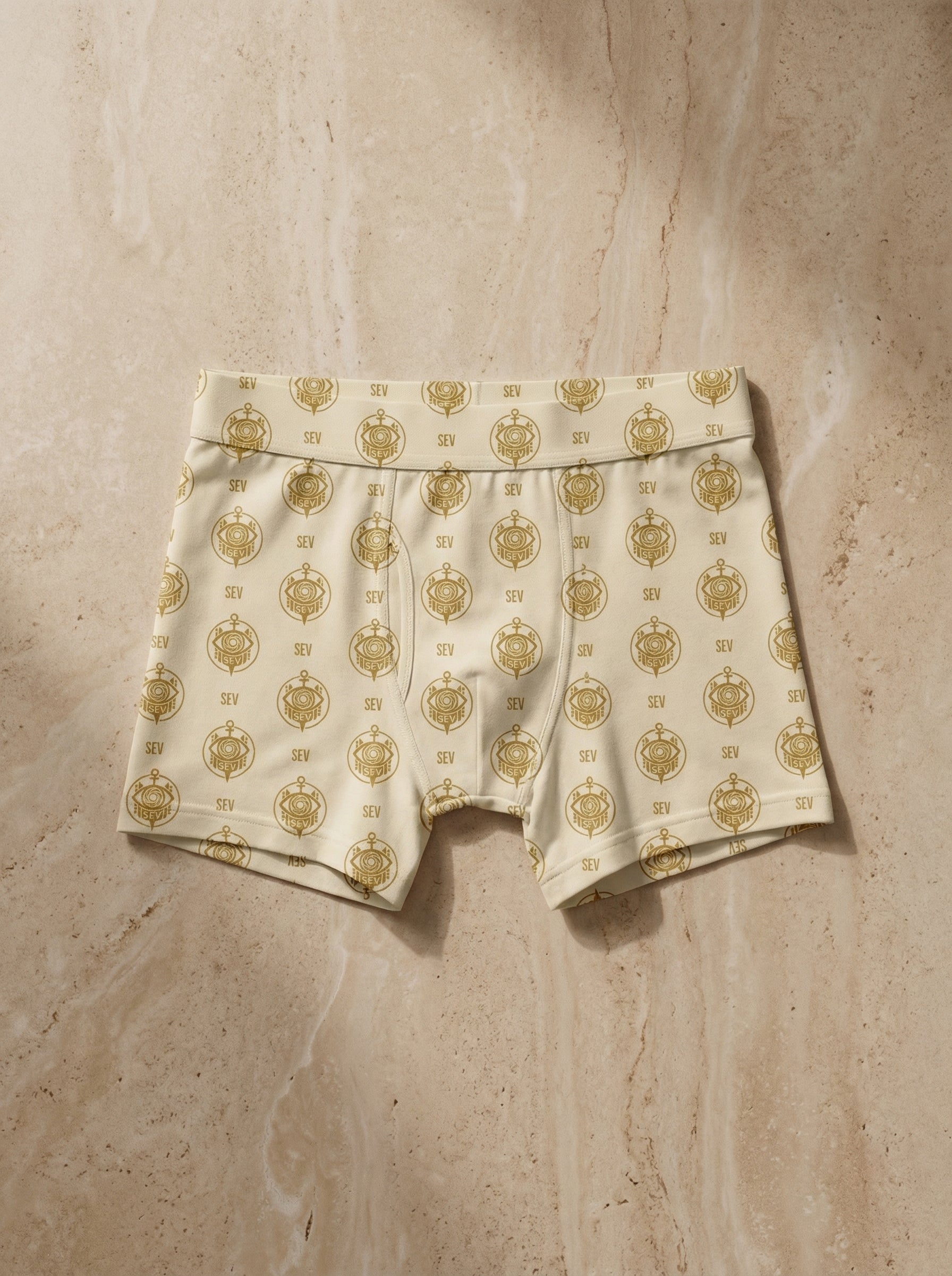 SEV GoldCream Monogram All-Over Print Boxer Briefs — Capsule Collector’s Edition — alternate view 4 of 6