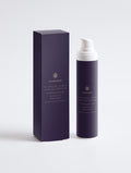SEV Apothecary Nourishing Rich Cream, Fragrance Free — 50 ml pump bottle beside its deep aubergine carton, both front-facing, showing the SwordEyeVisions sigil and wordmark above The Recovery Composition.