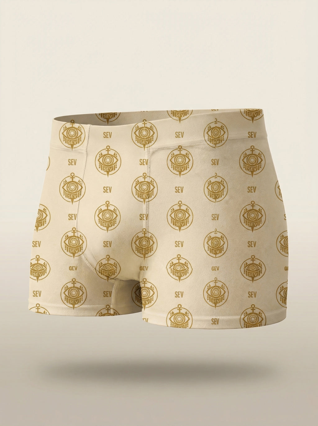 SEV GoldCream Monogram All-Over Print Boxer Briefs — Capsule Collector’s Edition — alternate view 2 of 6