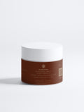 Icelandic Volcano Face & Body Scrub — 170 ml SEV Apothecary jar, The Body Composition, on a plain studio background.