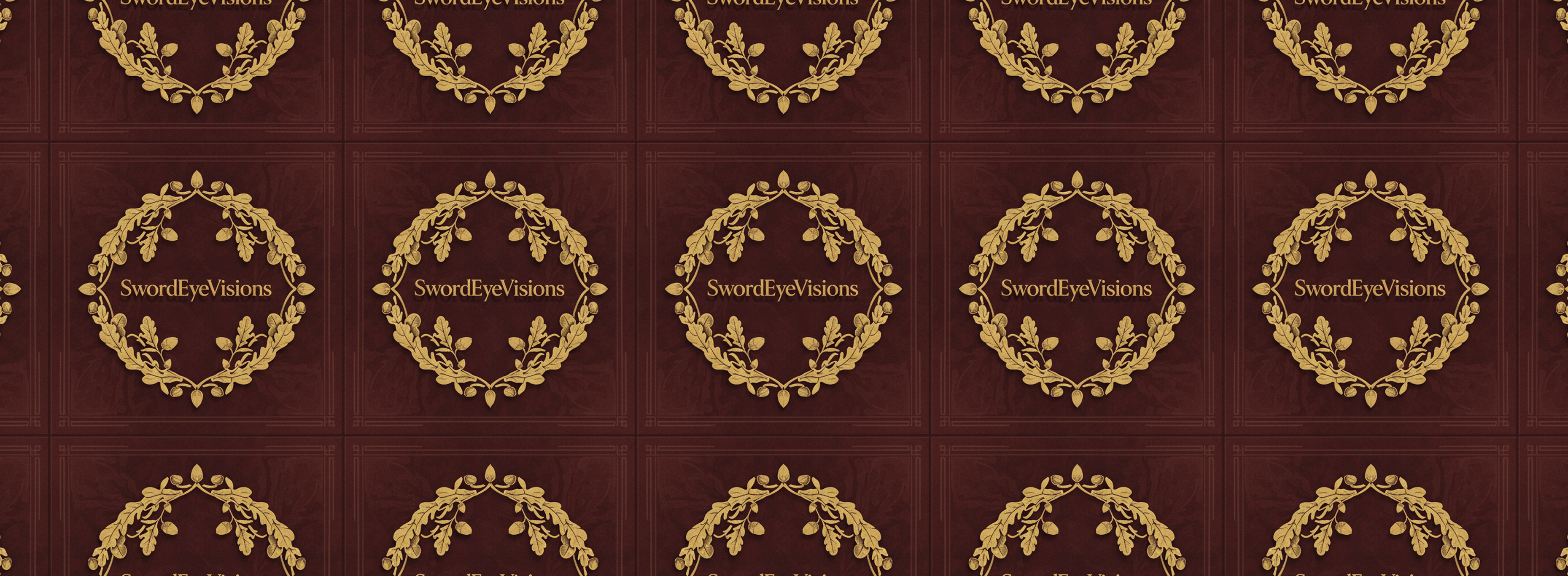 Imperial Burgundy Gold Scarf — SEV Shadow Layer V1 — alternate view 5 of 5