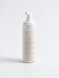 Cleansing Foam — 150 ml SEV Apothecary foam pump bottle with a cream label, front view showing the SwordEyeVisions sigil above The Face Composition, on a plain studio background.