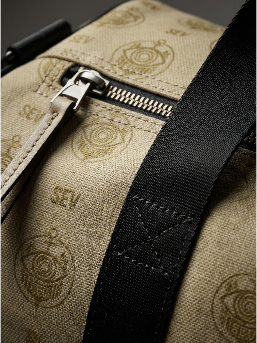 SEV GoldCream Monogram Duffle Bag – Matte Black Edition — alternate view 5 of 15