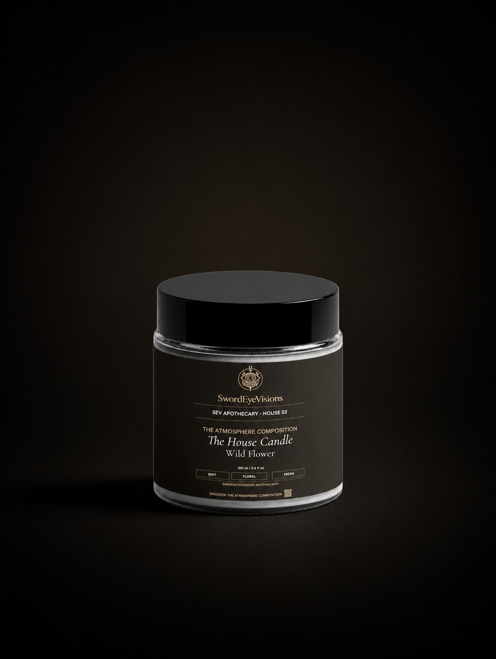 The House Candle, Wild Flower - SEV Apothecary — alternate view 1 of 2