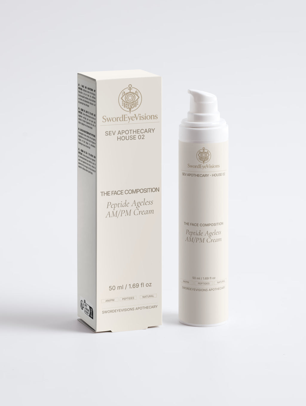 Peptide AM/PM Cream - SEV Apothecary — alternate view 2 of 6