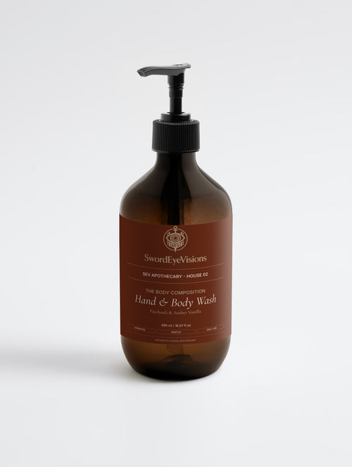 Hand & Body Wash, Patchouli & Amber Vanilla - SEV Apothecary — alternate view 2 of 7