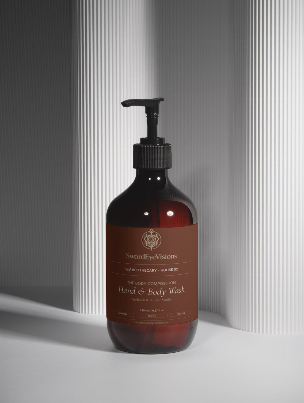 Hand & Body Wash, Patchouli & Amber Vanilla - SEV Apothecary — alternate view 6 of 7
