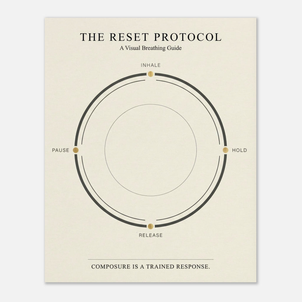 THE RESET PROTOCOL — Unframed Fine Art Print — alternate view 5 of 6