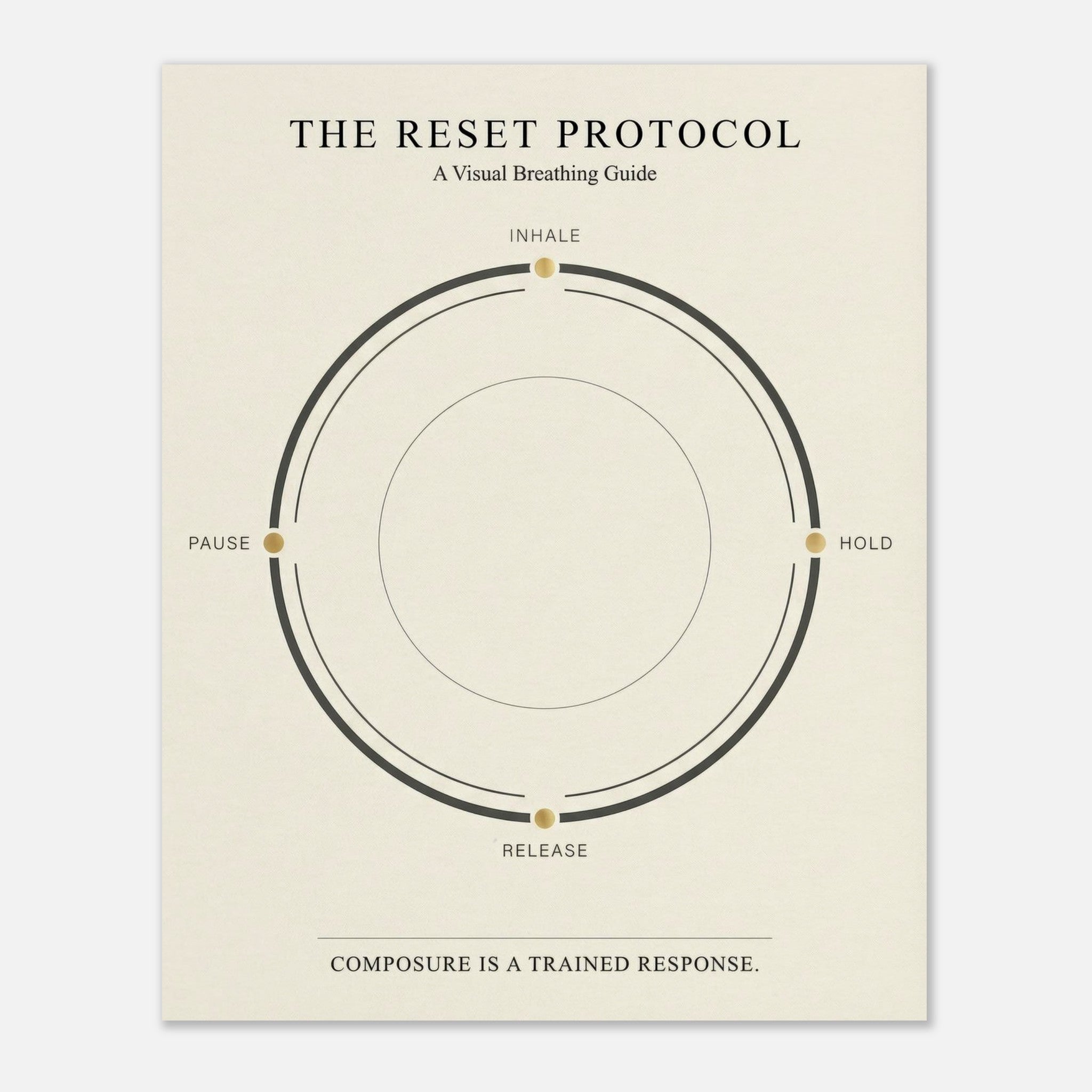 THE RESET PROTOCOL — Unframed Fine Art Print — alternate view 5 of 6