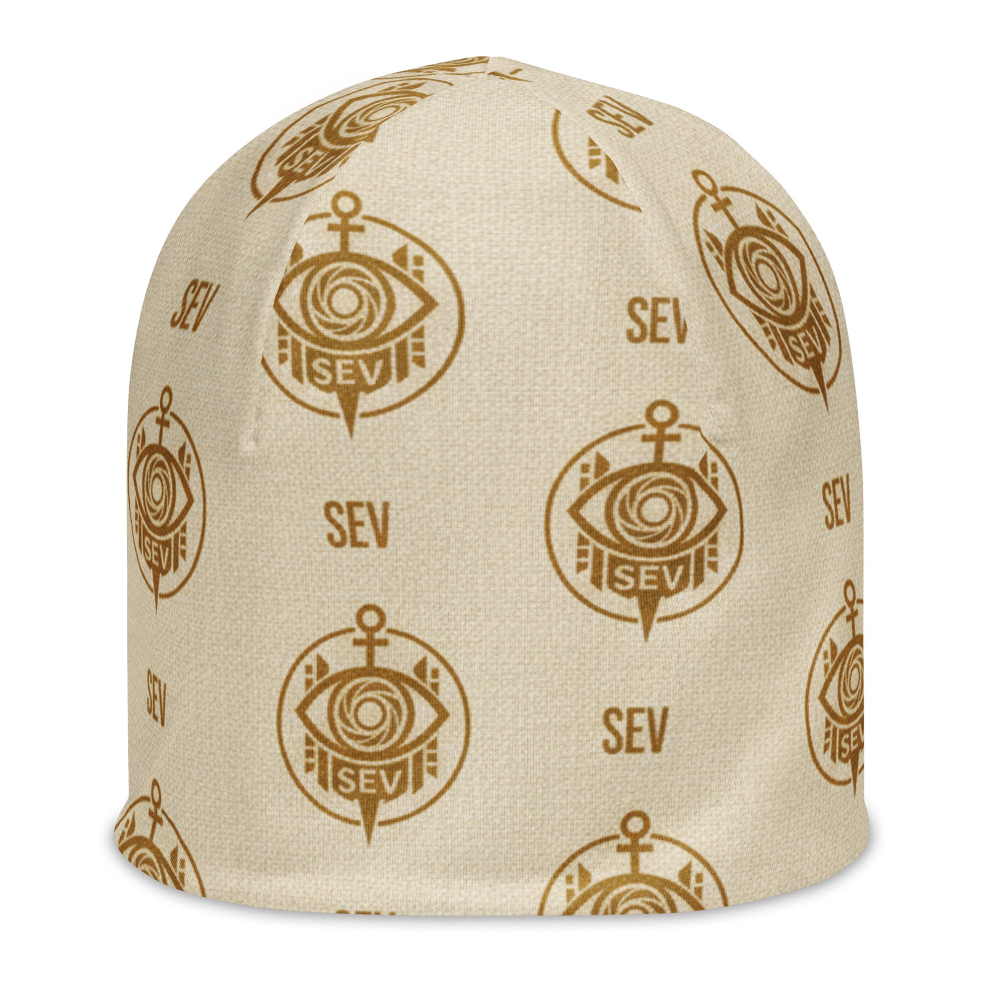 SEV Monogram Statement Beanie – All-Over Edition — alternate view 5 of 10