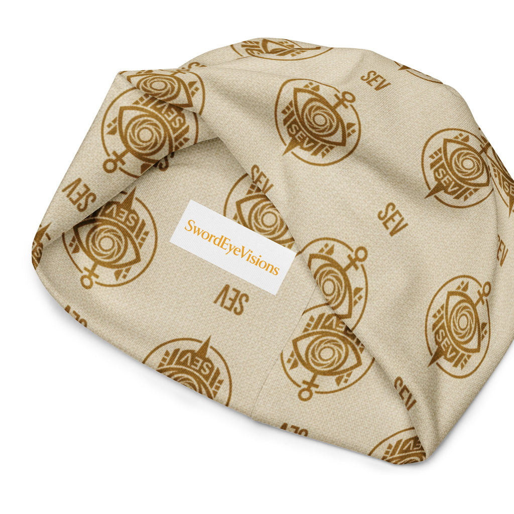 SEV Monogram Statement Beanie – All-Over Edition — alternate view 10 of 10