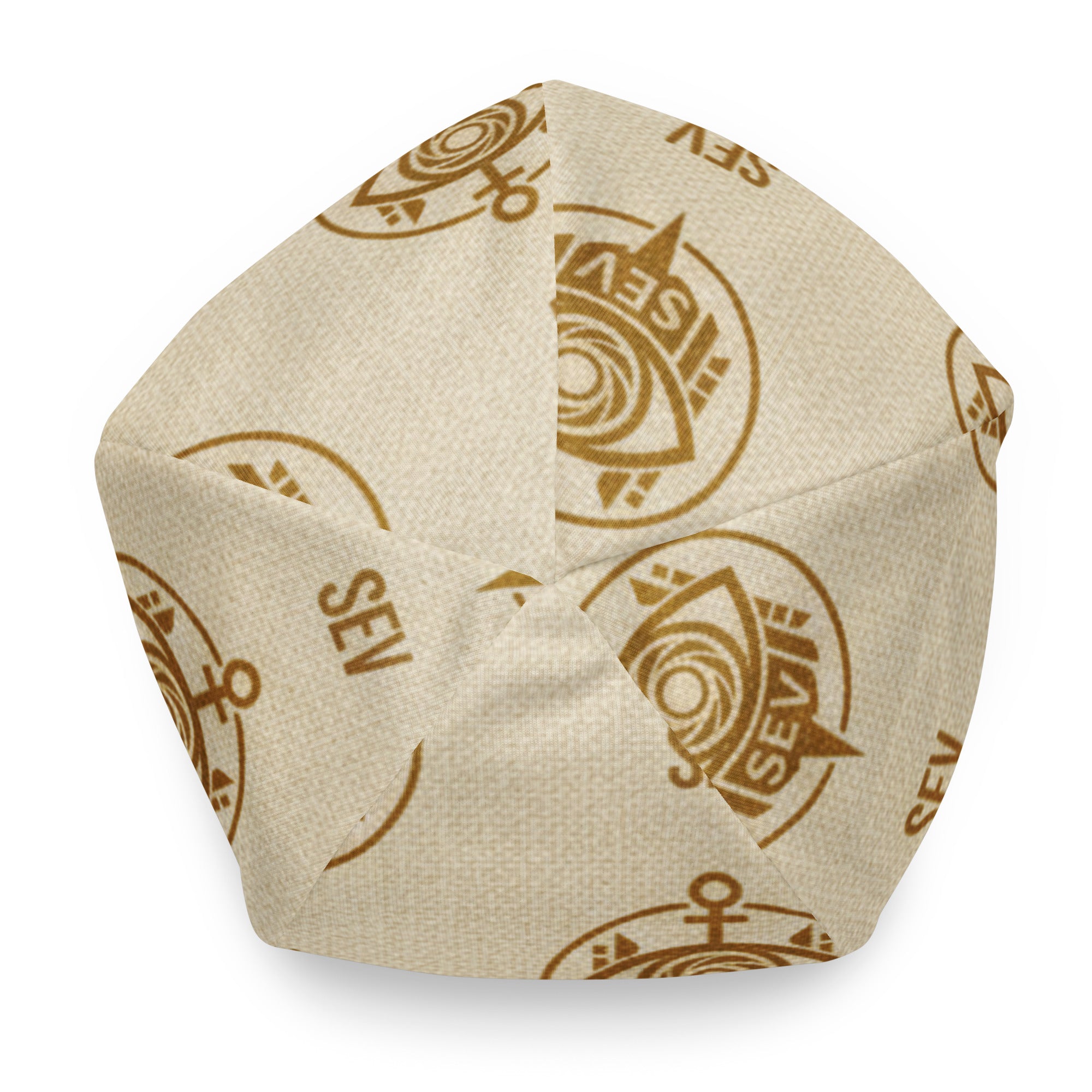 SEV Monogram Statement Beanie – All-Over Edition — alternate view 9 of 10